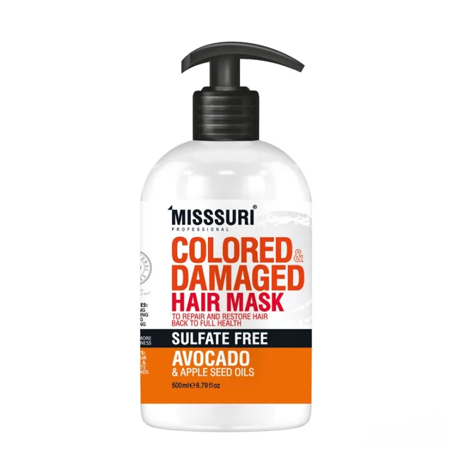 Missuri Color Damage Hair Mask Free sulfte with avocado and apple
